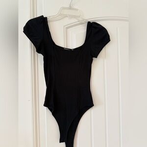Love Tree Black Bodysuit